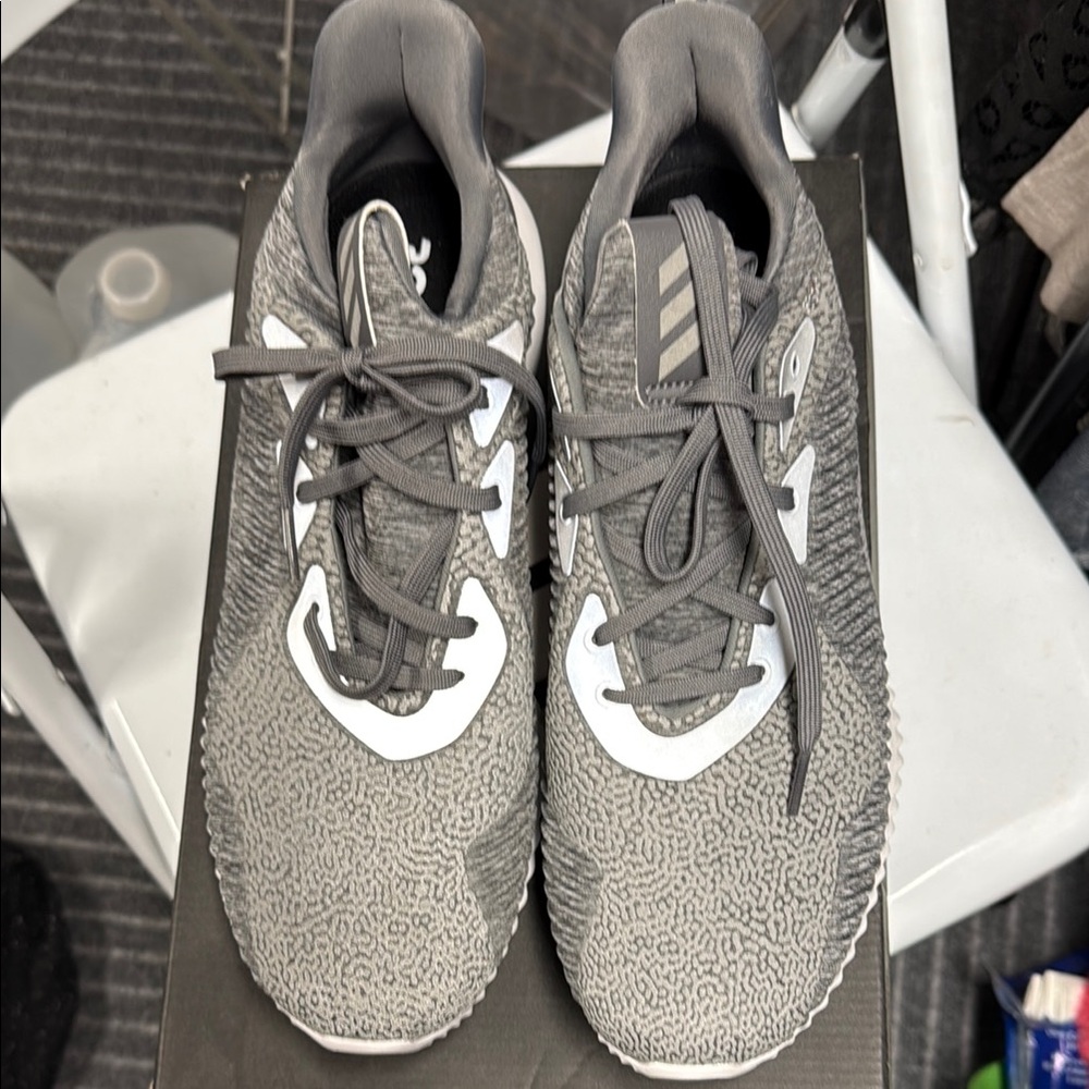 adidas Gray Athletic Shoes